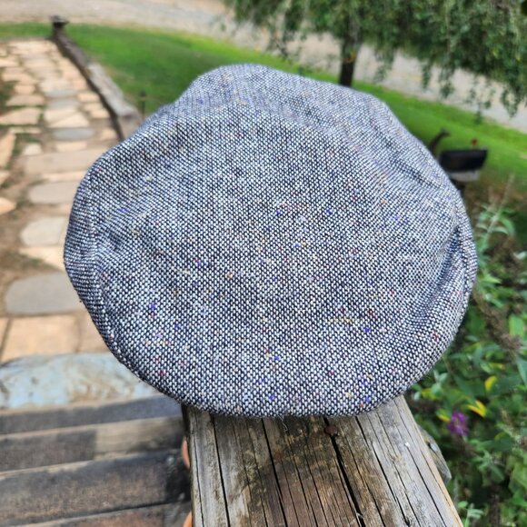 Vintage Custom Made Tweed Newsboy Cap By Popularity - Picture 2 of 7